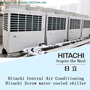 Hitachi Air Cooled Scroll Chillers Rcua130AVS Central Air Conditioning Systems