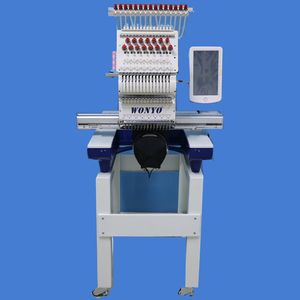 Small and Light Cheap Computerized Single Head Embroidery Machine Price