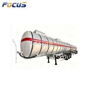 High-Capacity 3 Axle Tanker for Oil Transportation Semi-Trailer