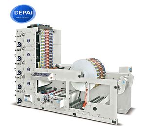 Automatic 2 Color Aluminum Foil Paper Cup Roll to Roll Flexo Printing Machine Price