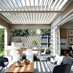 Premium Motorized Waterproof Patio Awning for Outdoor Relaxation