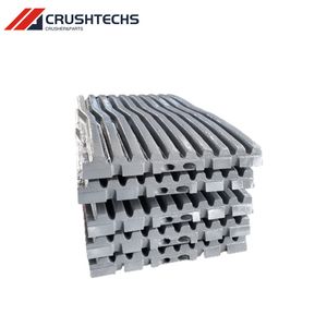 Manganese Casting Fixed/Movable Jaw Plate Apply Cj613 Jaw Crusher Spare Parts