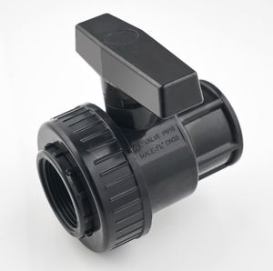 Irrigation Water Plastic Pipe PP PVC Ball Valves HDPE Compression Fittings