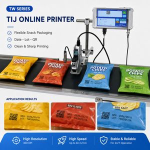 High Definition Solvent Inkjet Printer for Online Continuous Printing