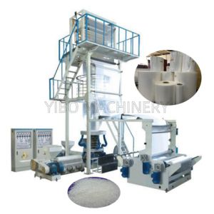 ABC Three Layer Co-Extrusion CE Certificated Big Sized HDPE/LDPE Plastic Film Blowing Extruder Machine