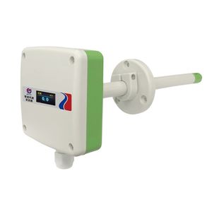 Modbus 0-5V 0-10V 4-20mA Duct Air Flow Velocity Sensor for HVAC System