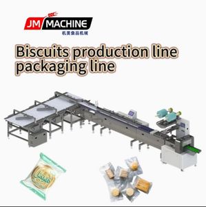 Fully Automatic Soft and Hard Biscuits Production Line with Cream Sandwich Filling