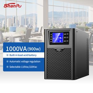 110V/220V Online UPS Pure Sine Wave 1000va 2000va 3000va 6kVA Single Phase UPS Dualconversion Online Uninterruptible Power Supply UPS for PC Computer