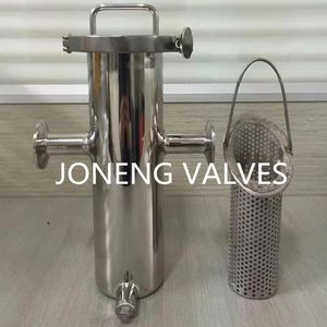 Stainless Steel Clear High Flow Fuel Milk Waste Water Filter Housing