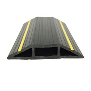 Floor Cable Cover for Extension Cord Rubber PVC Floor Cord Protector