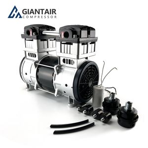 Compresor De Aire Screw Piston AC Oil Free Oilless Silent High Pressure Air Compressors Compressor Motor Head