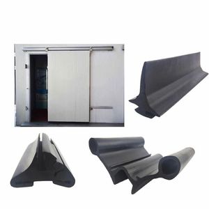 Custom Reliable Insulated Cold Chilled Storage Door Sealing Systems Weather Stripping Seals