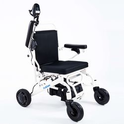 P6b Bluetooth Portable Electric Wheelchair Foldable Power Wheelchair Bear High Loads