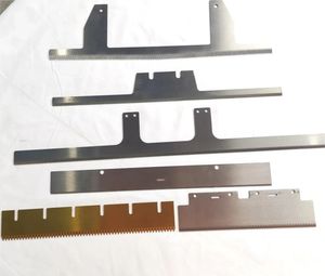 Industrial Cutting Blade Packaging Zig Zag Blade Long Tooth Knife