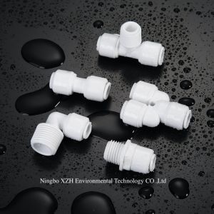 Water Plastic Quick Connector Fittings Pipe Connector 1/4" 5/16" 3/8" 1/2"