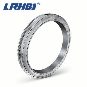 Toothed Turntable Bearings with Gear Ring Four Row Psi Plu PLA Series Slewing Bearing for Trailer Truck Mounted Crane