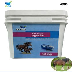Factory Price GMP Manufacturer Veterinary Electrolyte Supplements for Horse