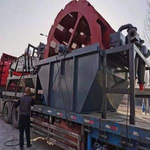 High-Quality Water Wheel Sand Washing Machine, Factory Direct Sales of Mining Equipment