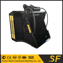 Earth Moving Attachments of Excavator Crusher Bucket