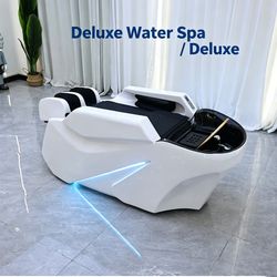 Luxury Electric Massage Shampoo Bed with LED Light and Smart Control