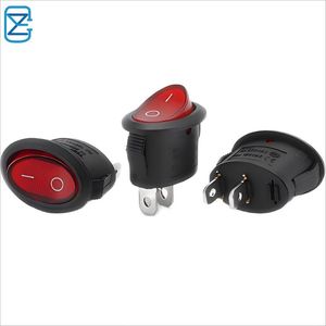 Kcd1 Carling Marine 3pin Mini LED Round 20A DC12V Rocker Switch