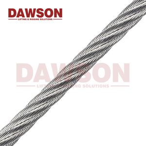 Steel Wire Rope for Cableway 6*19W+Iwrc 20mm Winches Steel Wire Rope