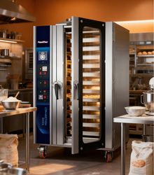 Industrial Bakery Equipment Bread Bakery Oven 12 Trays Baking Oven Commercial Gas Convection Oven with Steam System