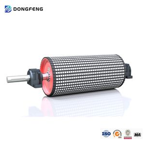 Quarry Plant Roller Wear Resistant Ceramic Lagging Conveyor Pulley for Conveyor Belt System