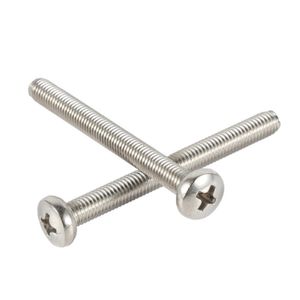 High Strength OEM Custom Stainless Steel Pan Head Screw for Precision Instruments