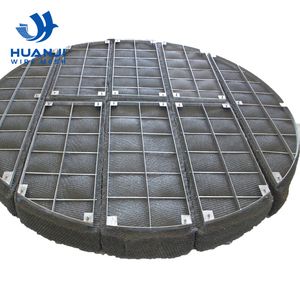 Ss 304L Knitted Wire Mesh Demister Pad for Vapor Liquid Separation with High Efficiency