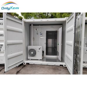 20FT Ice Cream Freezer Storage Solar Power Container Cold Room