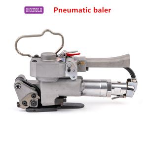Hot Melt 13-25mm Pneumatic Packing Machine for PP and Pet Plastic Steel Strap