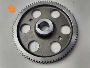 Custom High Precision Left Hand Helical Gear Multi-Material (40Cr 20CrMnTi 20CrMo Steel Brass PA66) Chrome Plated OEM/ODM Transmission Gear