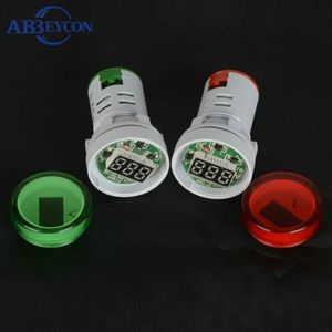 Pilot Lamp 12V 24V 110V 220V LED Warning Light 22mm Orange/Yellow/Green/Blue/White Bike Indicator Light