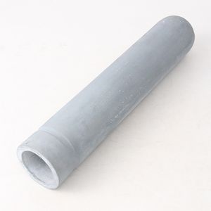 Custom Thermocouple Protection Ceramic Tube for Nitride Bonded Silicon Carbide Advanced Refractory Heat Resistant Furnaces