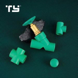 PPR /Plastic Piping Systems Pipe Fitting Cross with DIN8077/8088 Standard