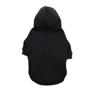 Wholesale Cheap Bulk Buy Plain White Button Hoodie for Pet Dogs