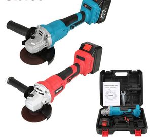 Brushless Lithium Angle Grinder Rechargeable Angle Grinder Cordless Grinder Cutting Machine Polisher