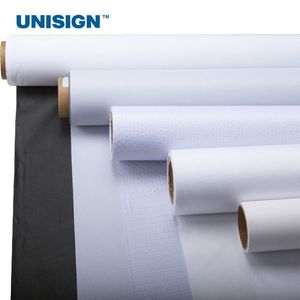 White Backlit Textile Fabric Roll for Dye Sublimation Printing