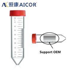 PP 50ml Centrifuge Tube with Lid Laboratory Used Medical Plastic Product