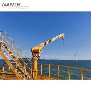 3t High Quality Manual Marine Davit Crane with Fem Standard