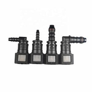 New Universal Saving Fuel Line Coupling Quick Connector High Quality Motor Spare Auto Parts Nylon Fuel Liquid Quick Connector