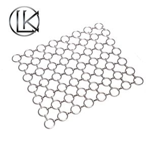 Durable Stainless Steel 304/316 Interlocking Safety Ring Mesh