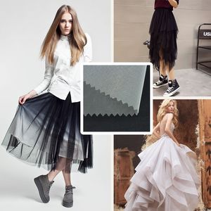 Premium 100% Polyester Hexagonal Netting Fabric for Dresses