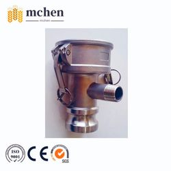 4" Stainless Steel Camlock Couplings Cam Groove Reducer Self Locking Coupler Camlock Quick Coupler