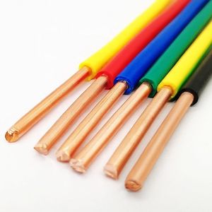 1.5mm 2.5mm 4mm 6mm Single Core Copper Core PVC Insulated Wire BV Wire for Home Fixed Wiring