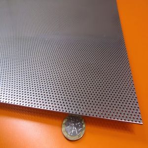 Factory Direct Sales Stainless Steel 316 Perforated Metal Sheet 0.4mm Hole Diameter for Water Treatment