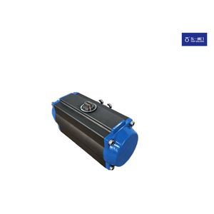 China Factory Customized Industrial Piston Pneumatic Valve Actuator Aluminum Alloy Flange Type Namur Certified Compressed Air Actuator