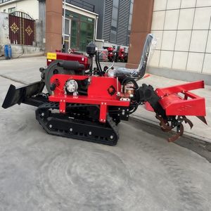 Agricultural Machinery Farm Tracked Tractor Electric Start Crawler Tractor Mud Field Crawler Tractor Garden Cultivators