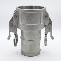 Versatile Autolock Camlock Coupling Stainless Steel Size Range 1/2" to 8"
